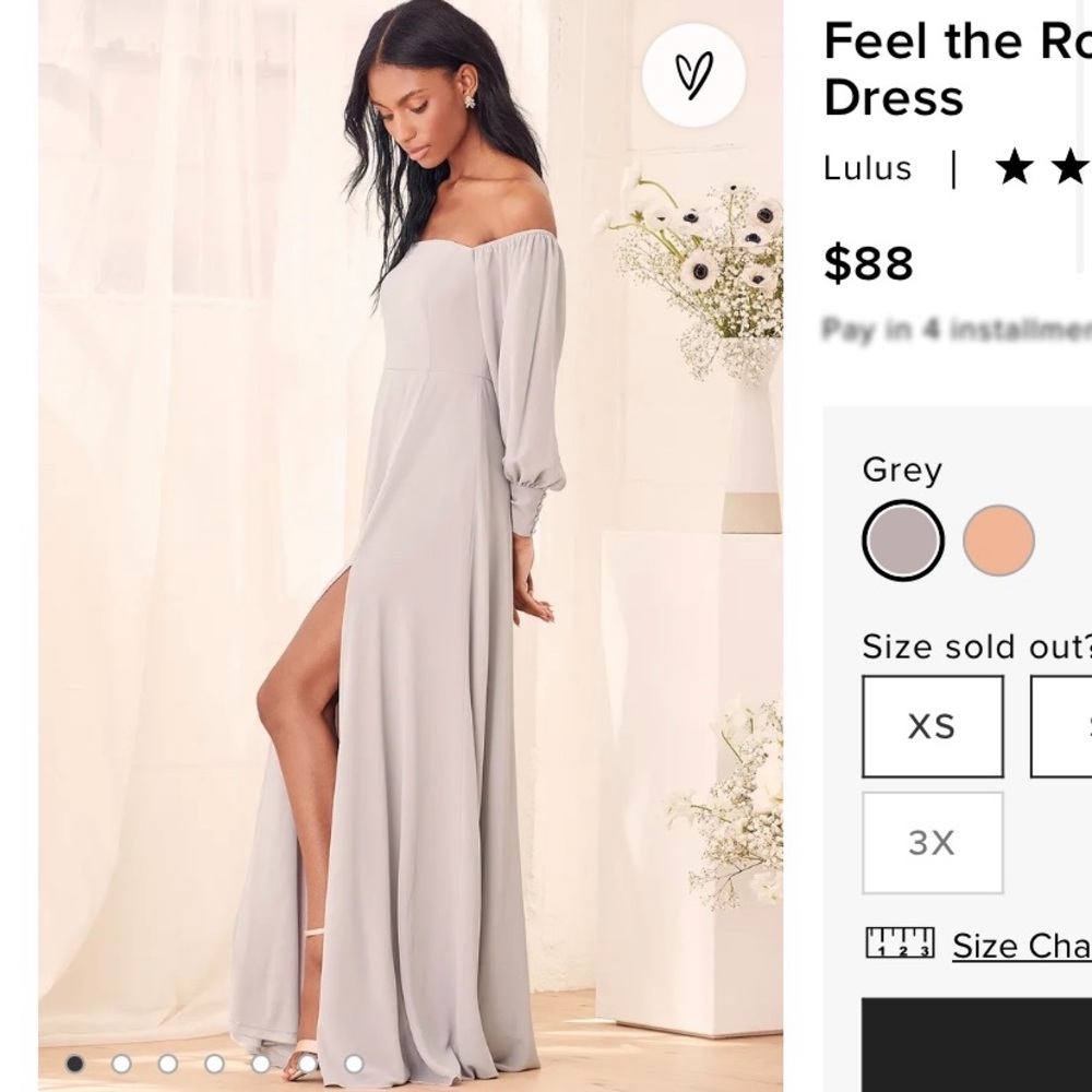Lulus feel the romance dress